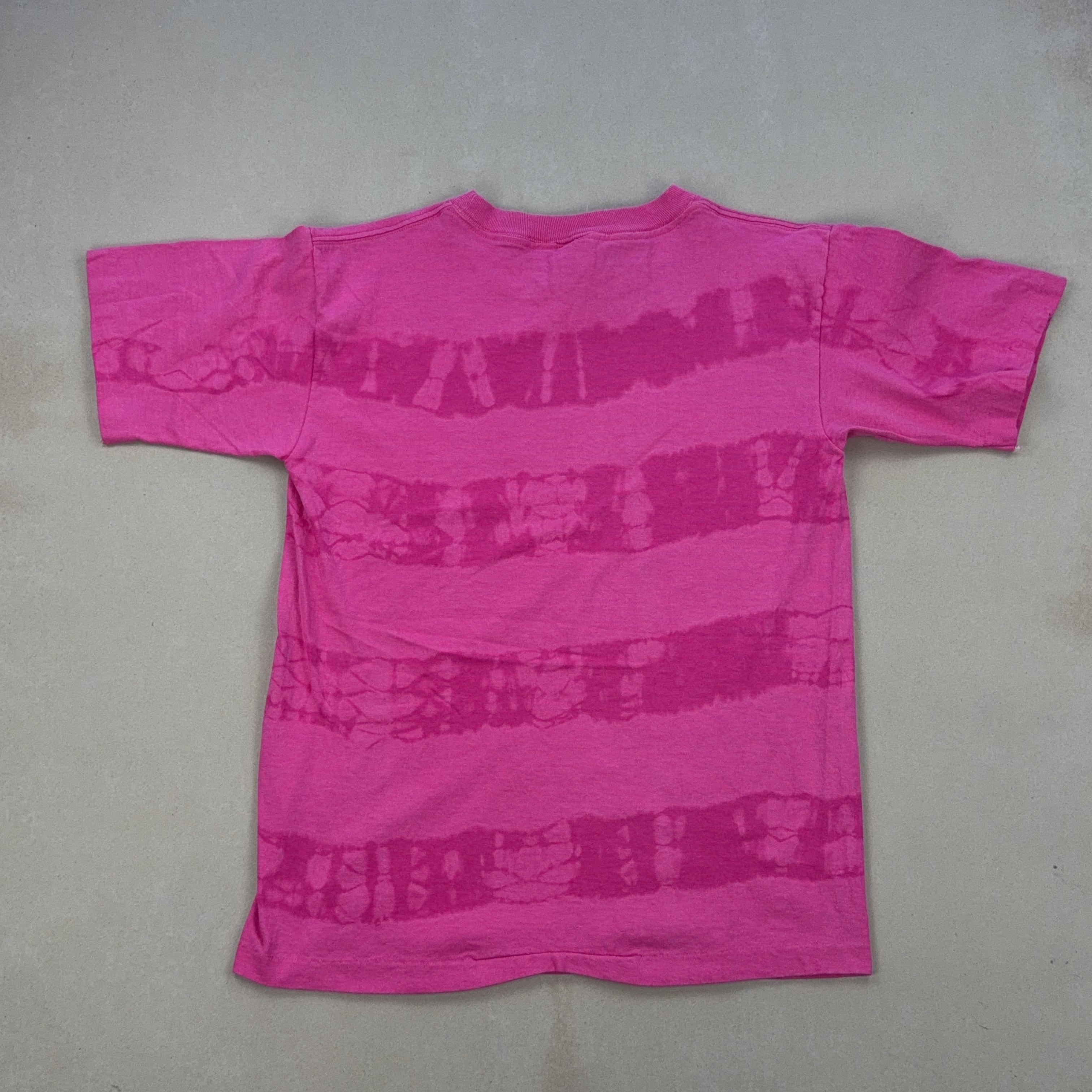 PINK TIE DYE TEE - MEDIUM