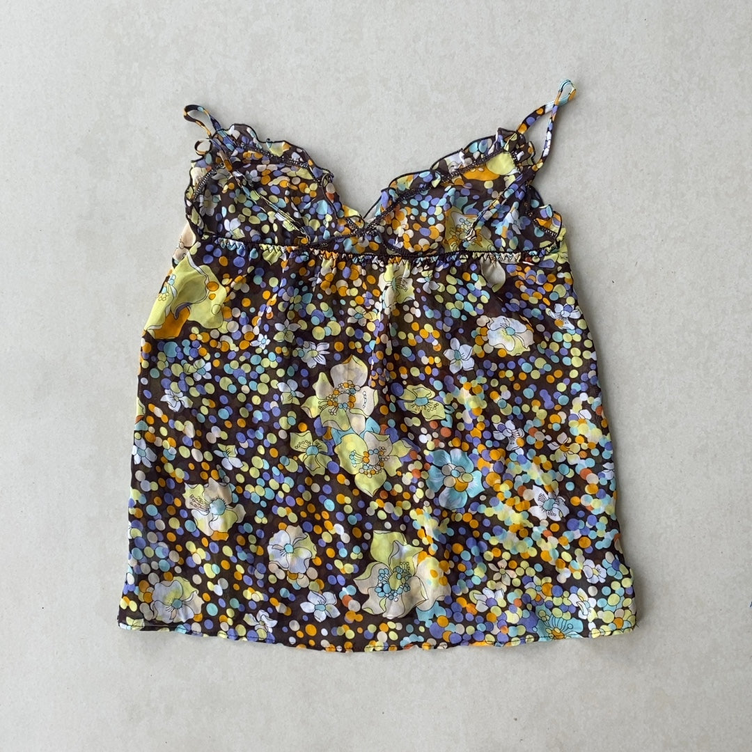 FLORAL SINGLET - MEDIUM