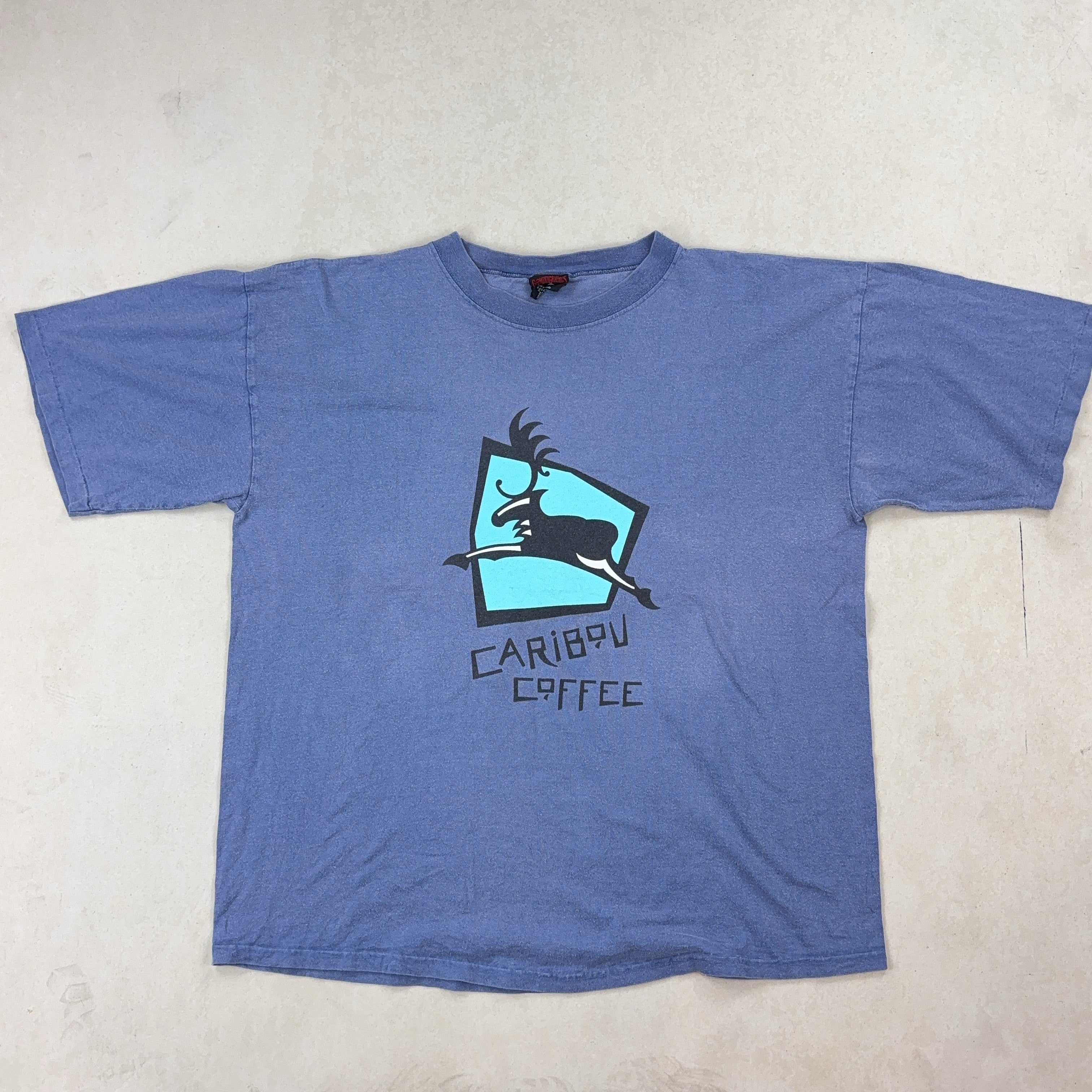 'CARIBOU COFFEE' TEE - X LARGE