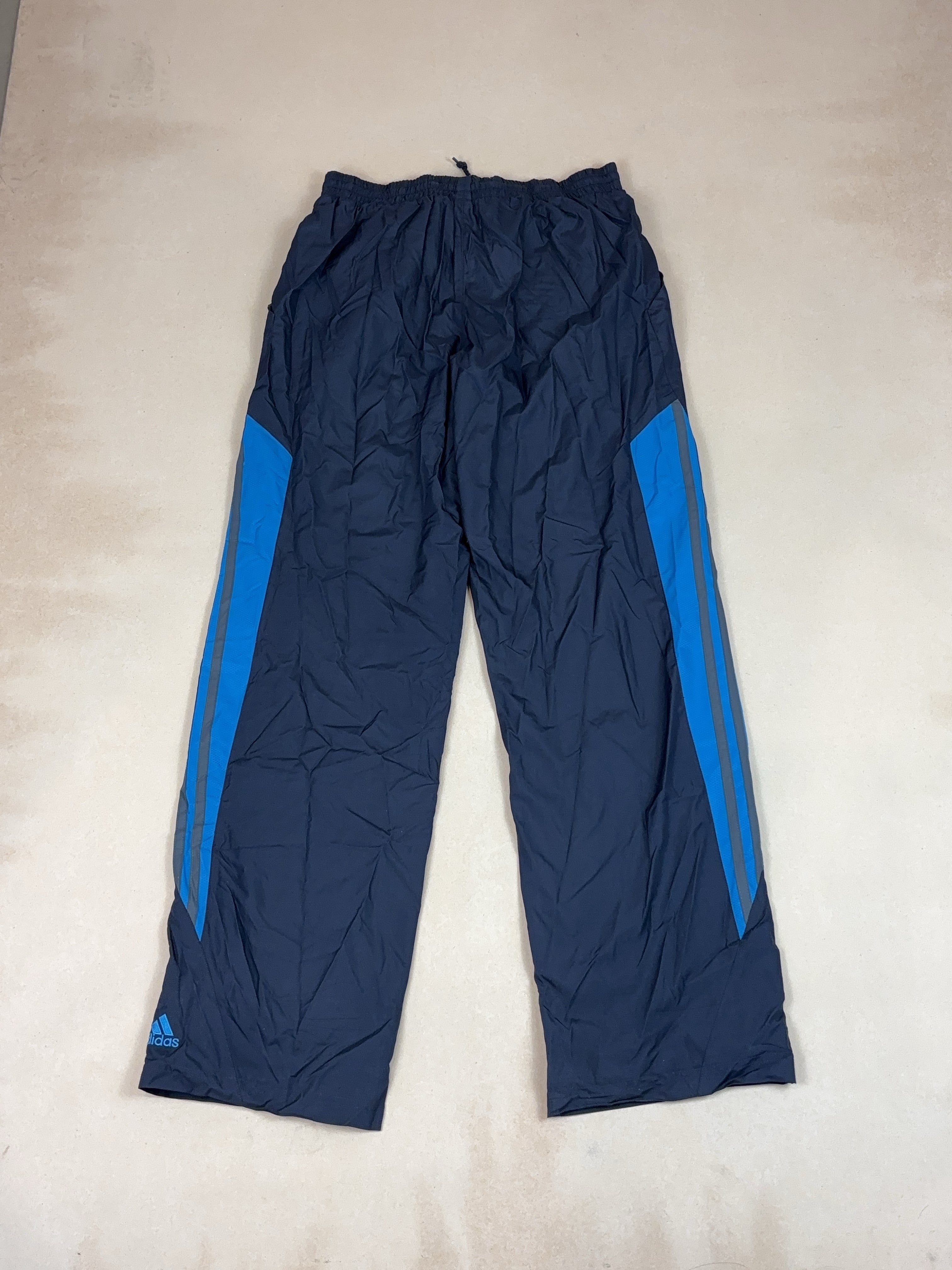 ADIDAS NAVY BLUE SPORT PANTS - MEDIUM