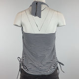 VINTAGE STRIPED TANKINI - LARGE