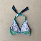 STRIPED BIKINI TOP - SMALL