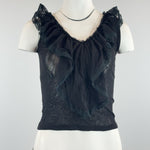 LACE TOP - X SMALL