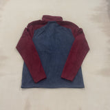 L.L.BEAN MULTI COLOUR QUARTER ZIP - SMALL