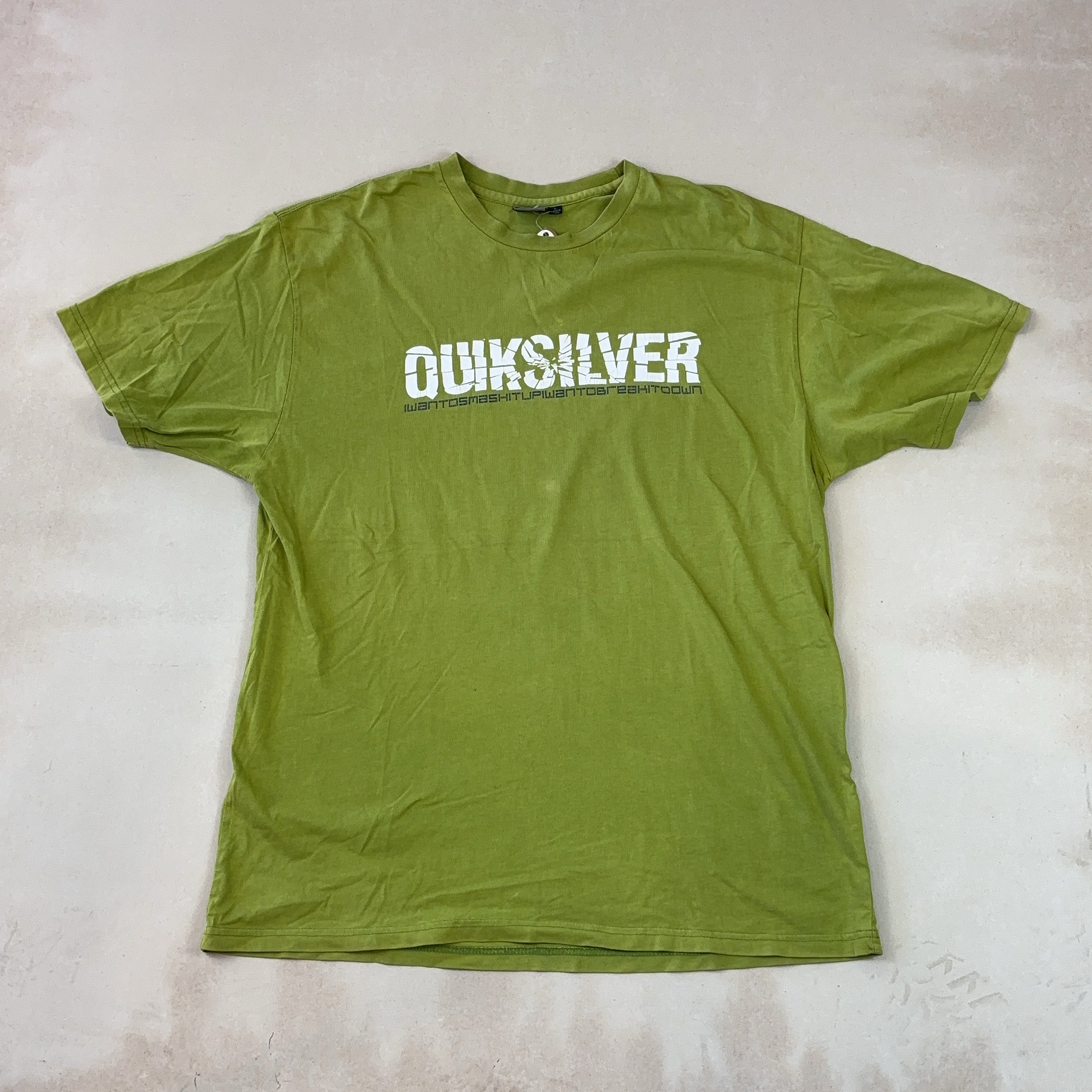 QUIKSILVER TEE - X LARGE