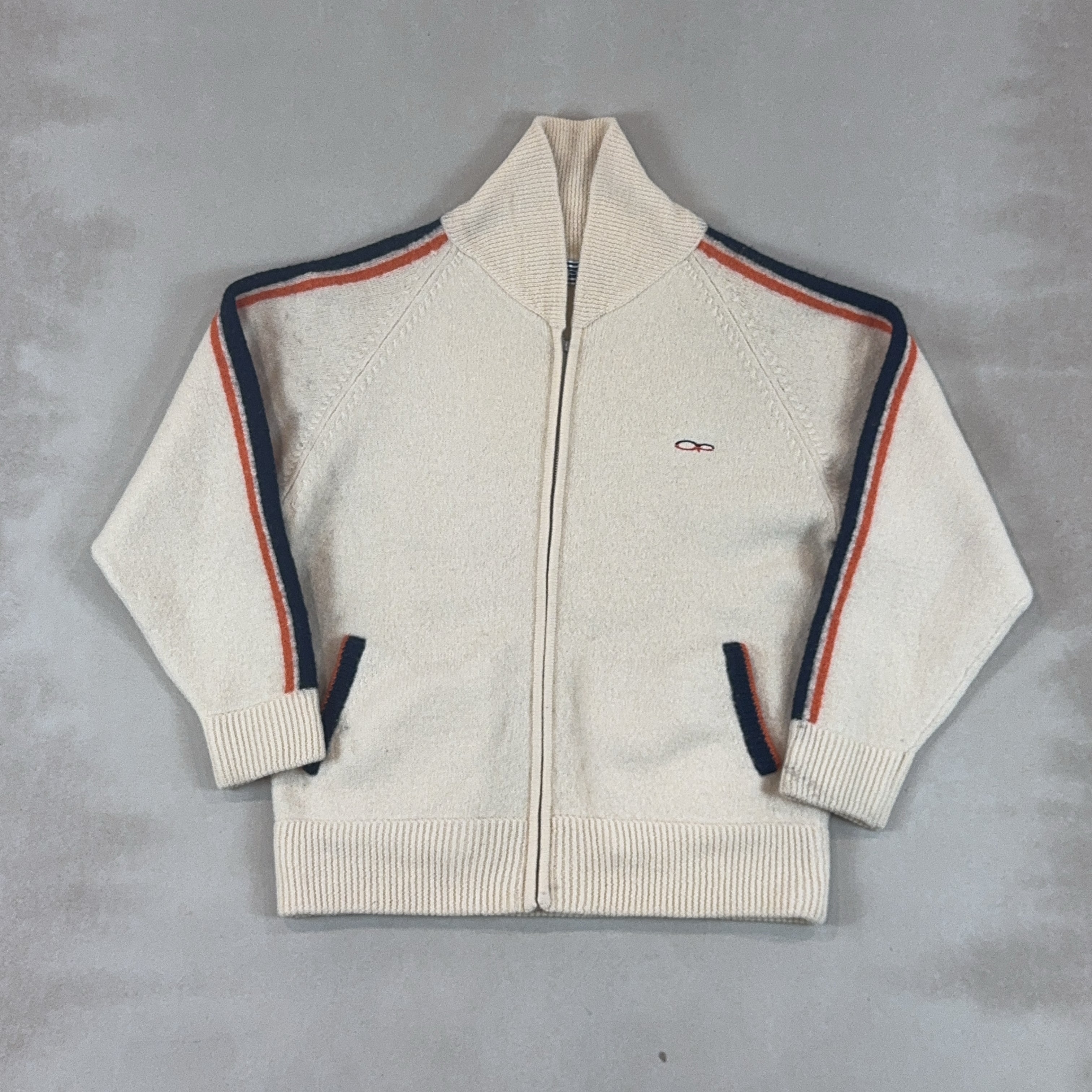 OCEAN PACIFIC ZIP UP KNIT - X LARGE