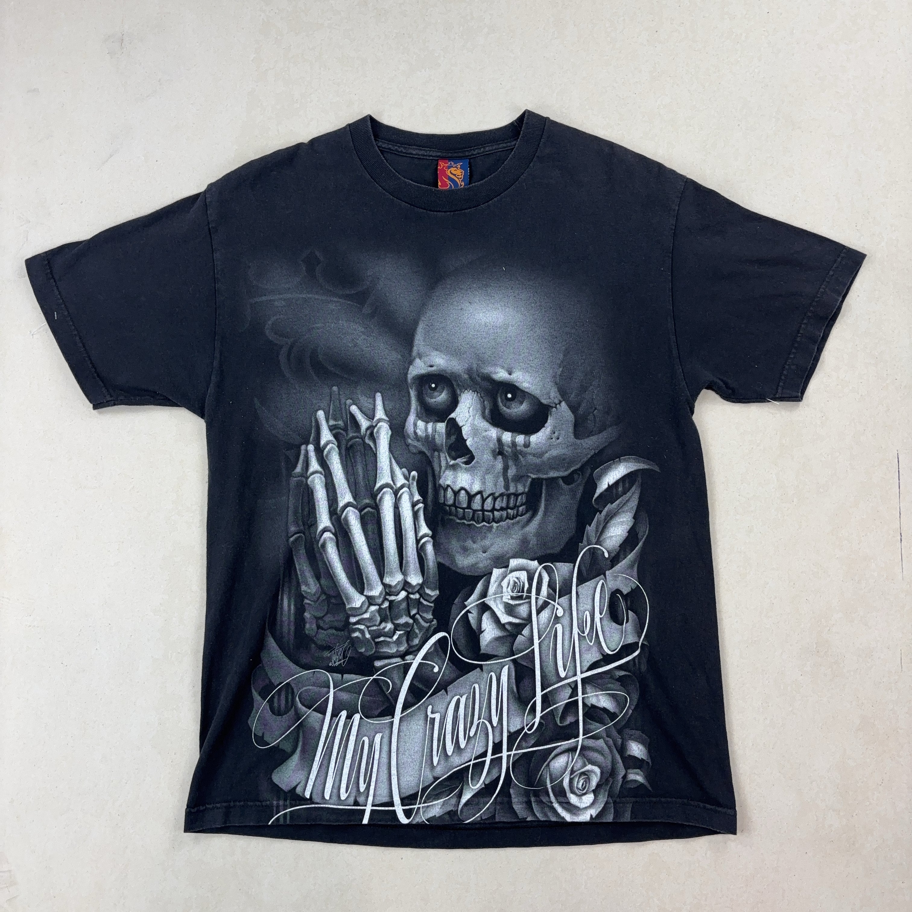 GRAPHIC SKULL TEE - LARGE
