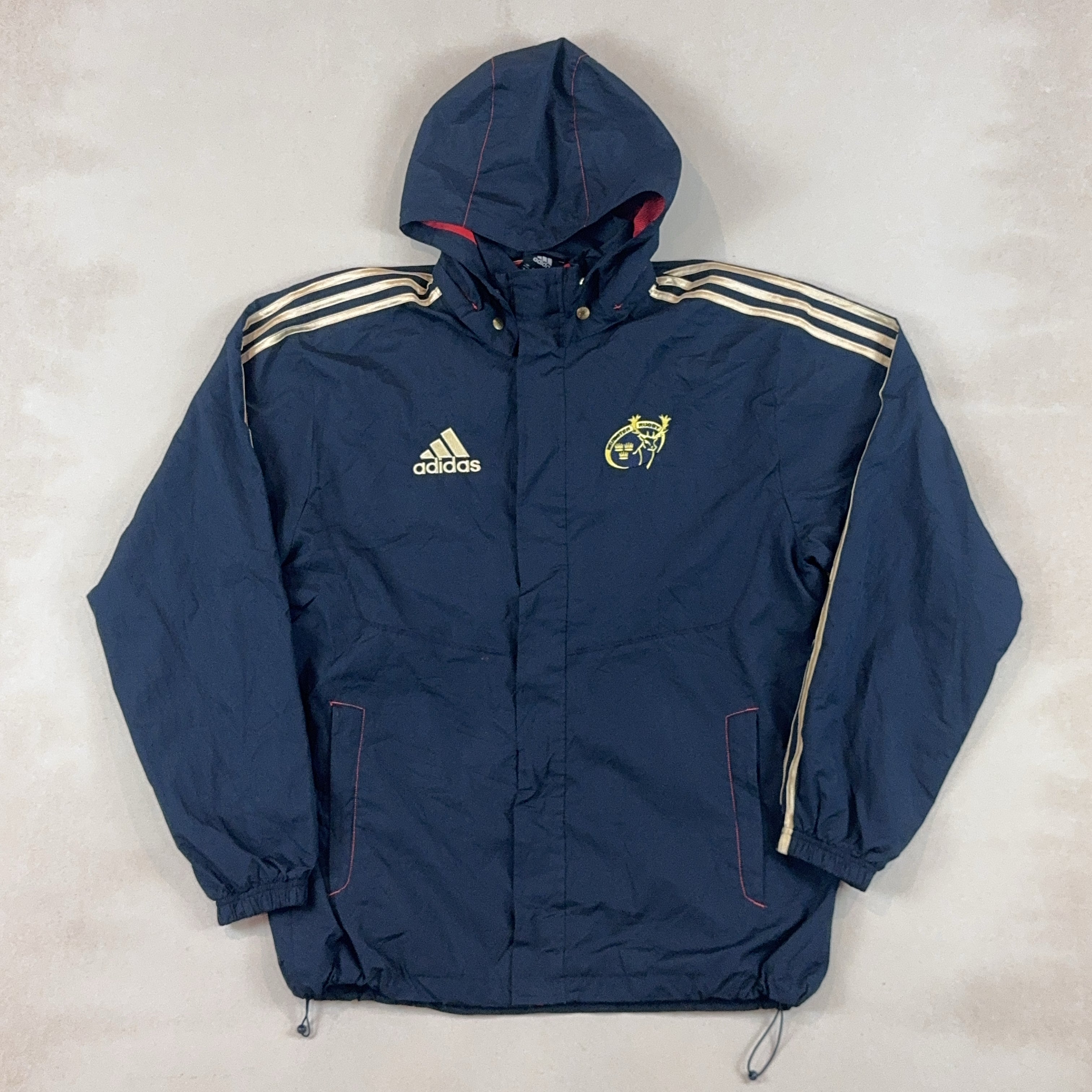 ADIDAS RUGBY JACKET - LARGE