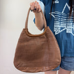 VINTAGE WOVEN HANDBAG - MEDIUM