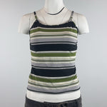 STRIPED TANKINI - MEDIUM