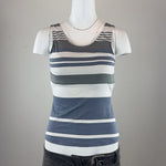 STRIPED TANKINI - LARGE