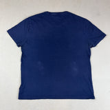 RALPH LAUREN NAVY BLUE TEE - LARGE