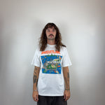 GRAPHIC WHITE TEE - MEDIUM