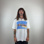 GRAPHIC WHITE TEE - X LARGE