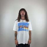 GRAPHIC WHITE TEE - X LARGE