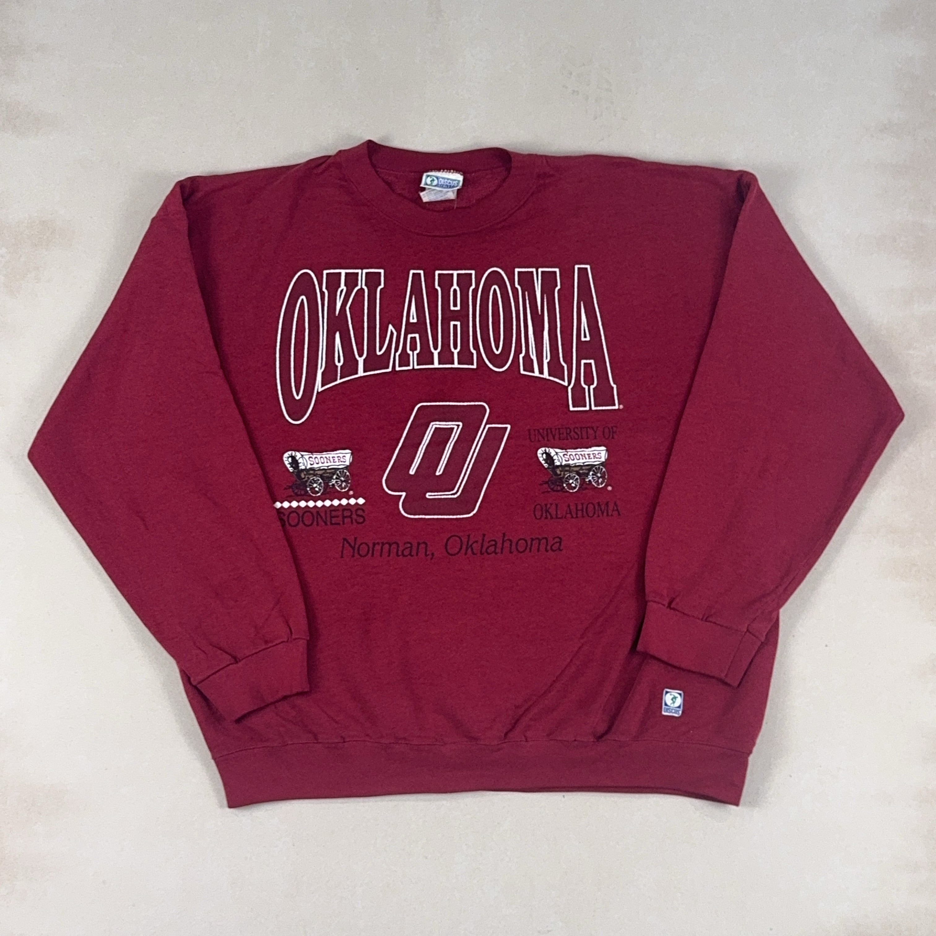 OKLAHOMA CREW - 2X LARGE