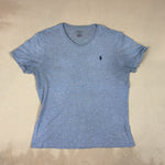 POLO RALPH LAUREN BLUE TEE - MEDIUM