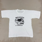 WHITE GRAPHIC TEE - MEDIUM
