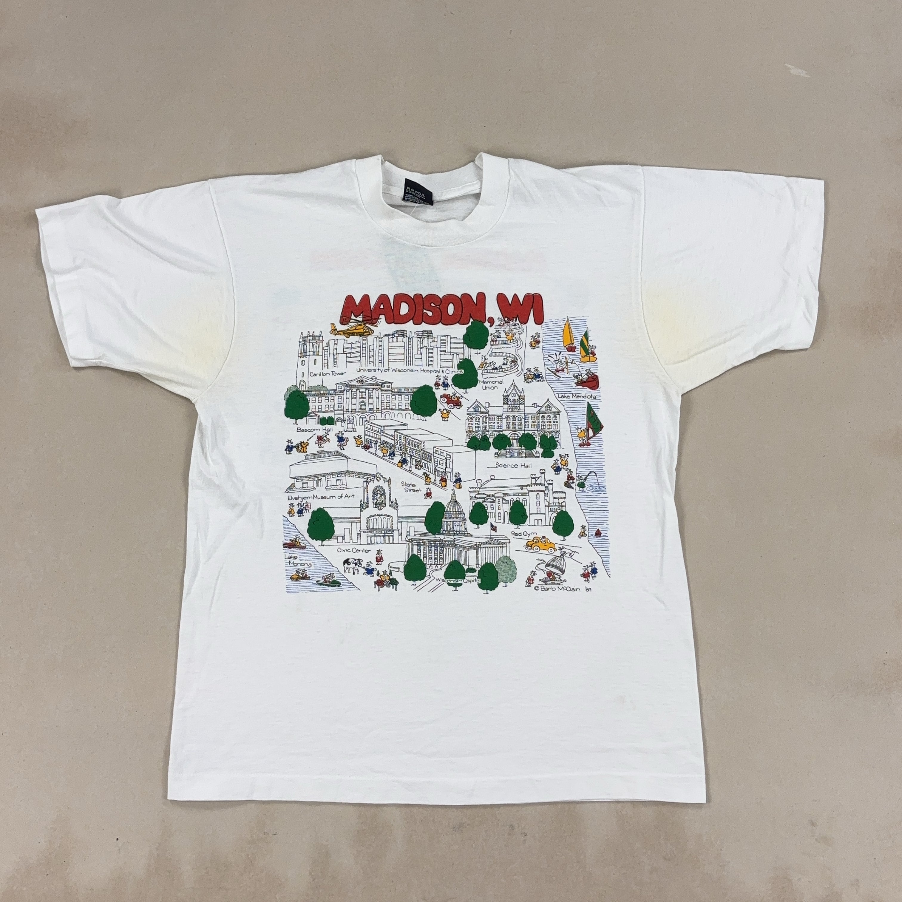 'MADISON, WISCONSIN' TEE - MEDIUM
