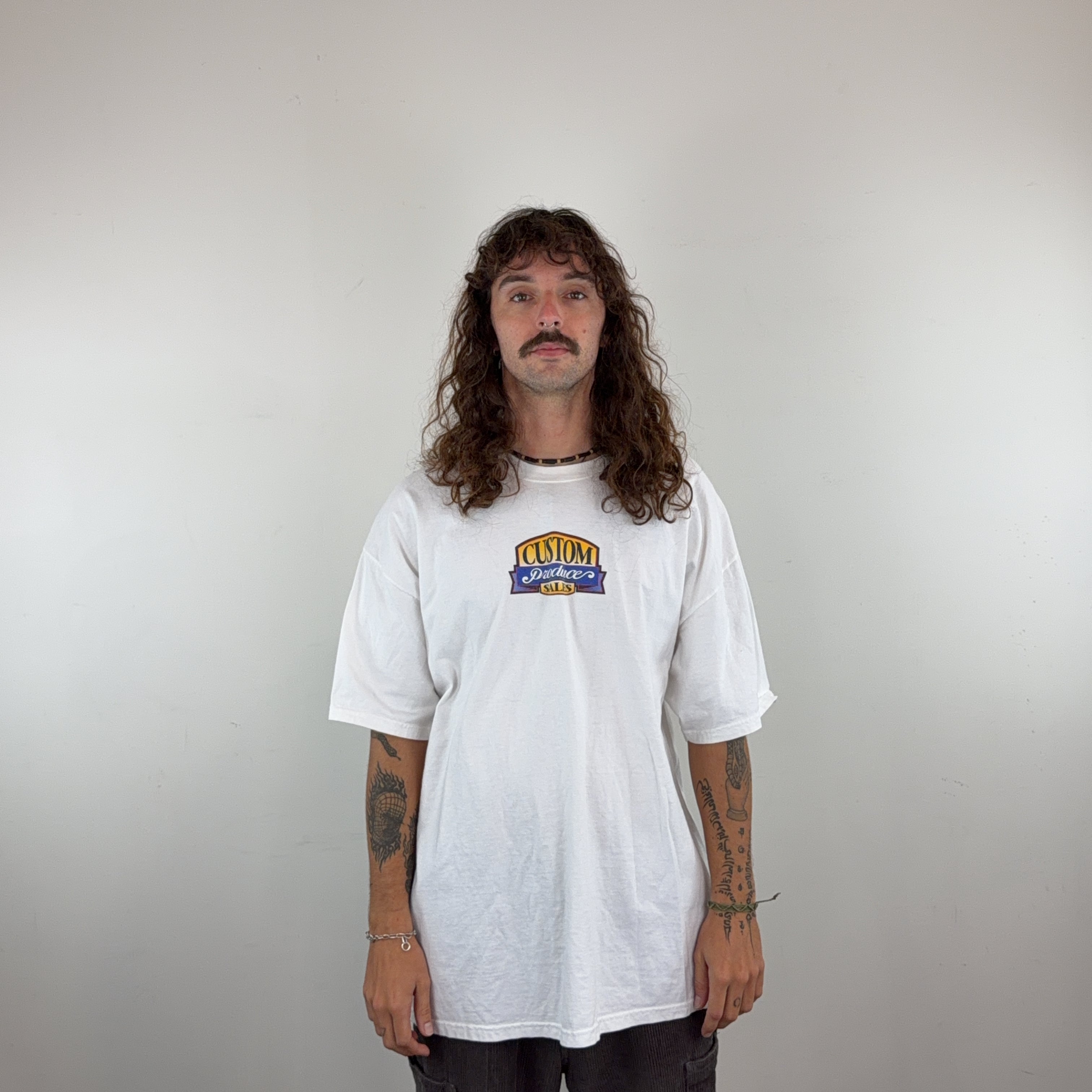 CUSTOM PRODUCE SALES TEE - 2X LARGE