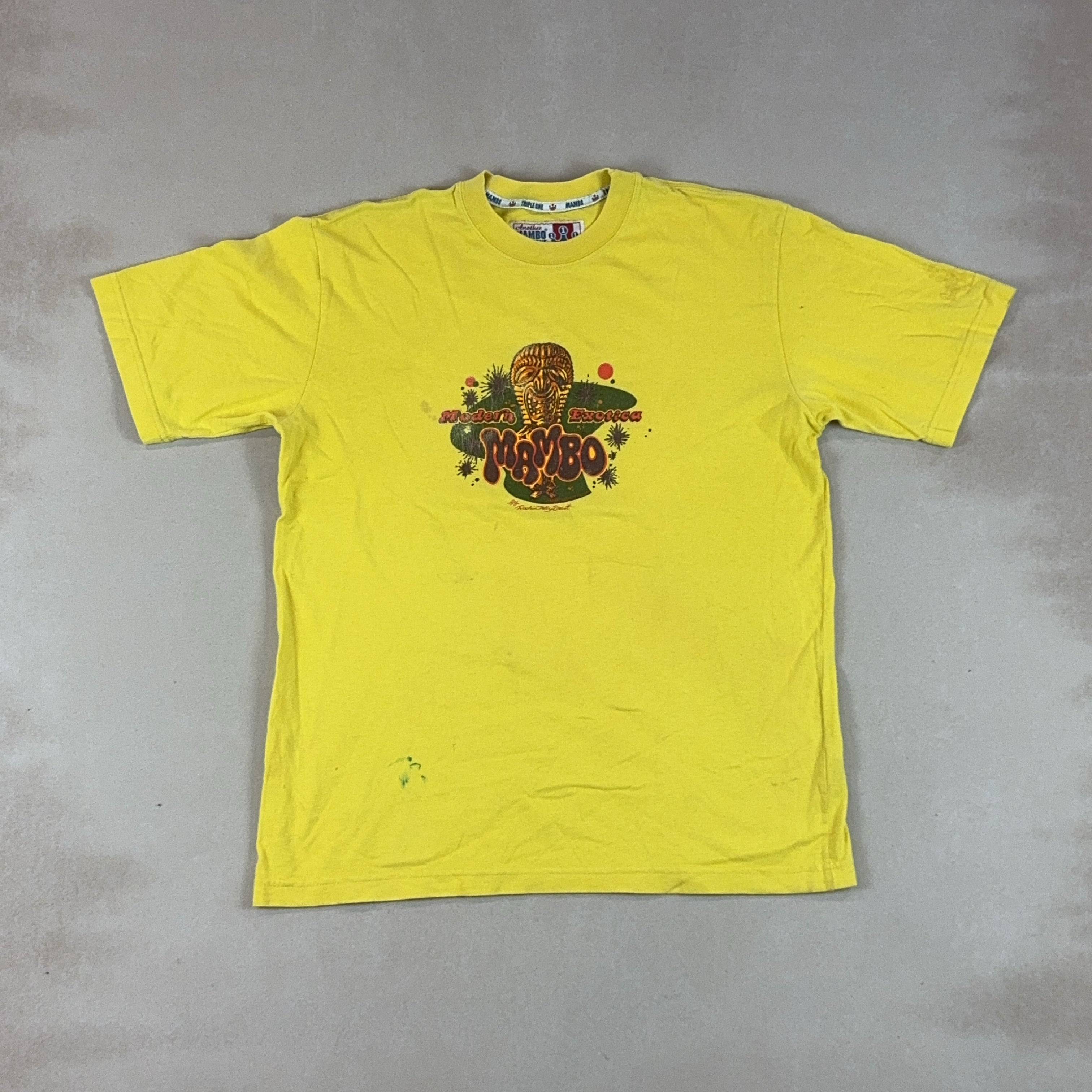 MAMBO YELLOW TEE - LARGE