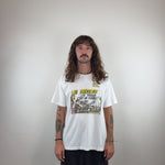 GRAPHIC WHITE TEE - LARGE
