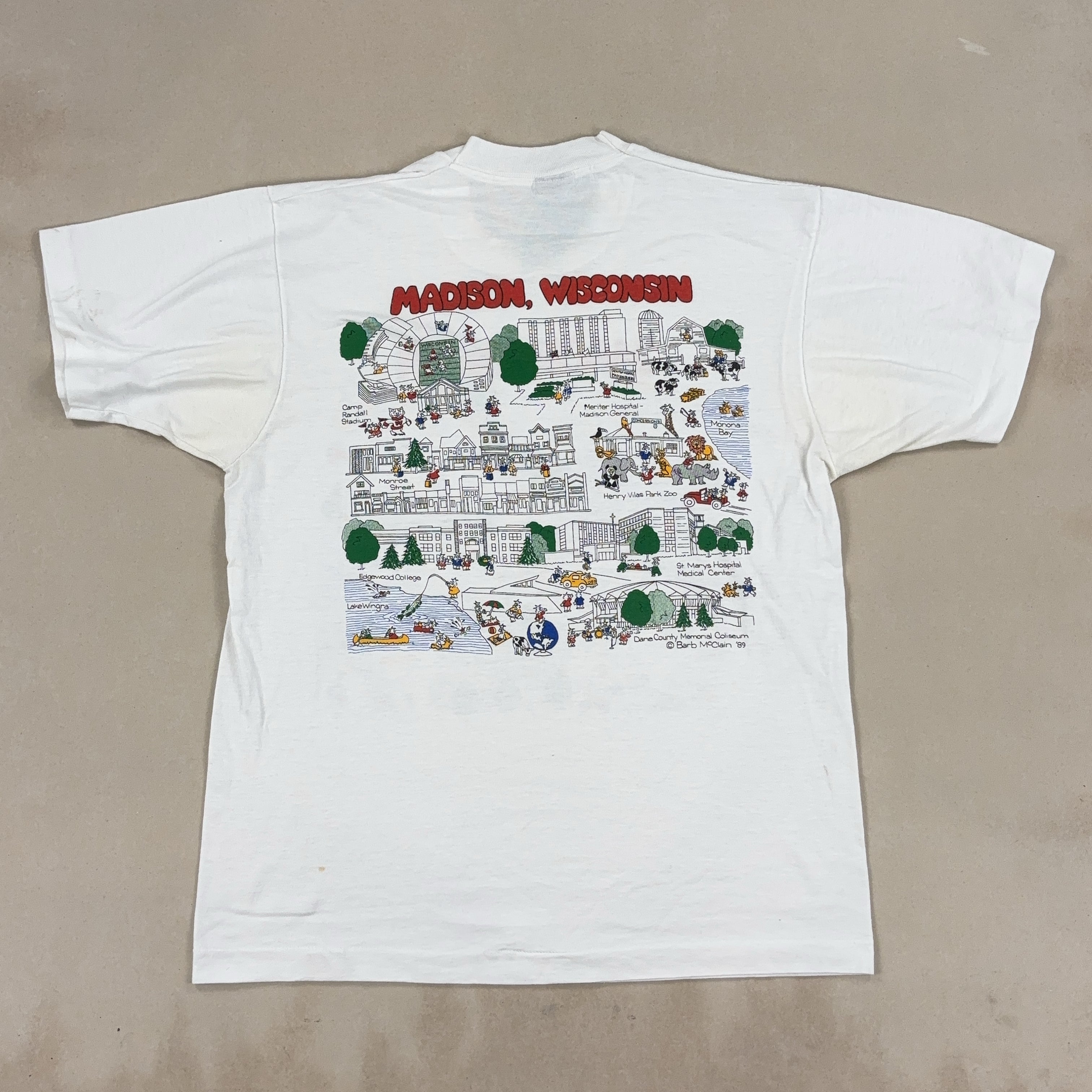 'MADISON, WISCONSIN' TEE - MEDIUM