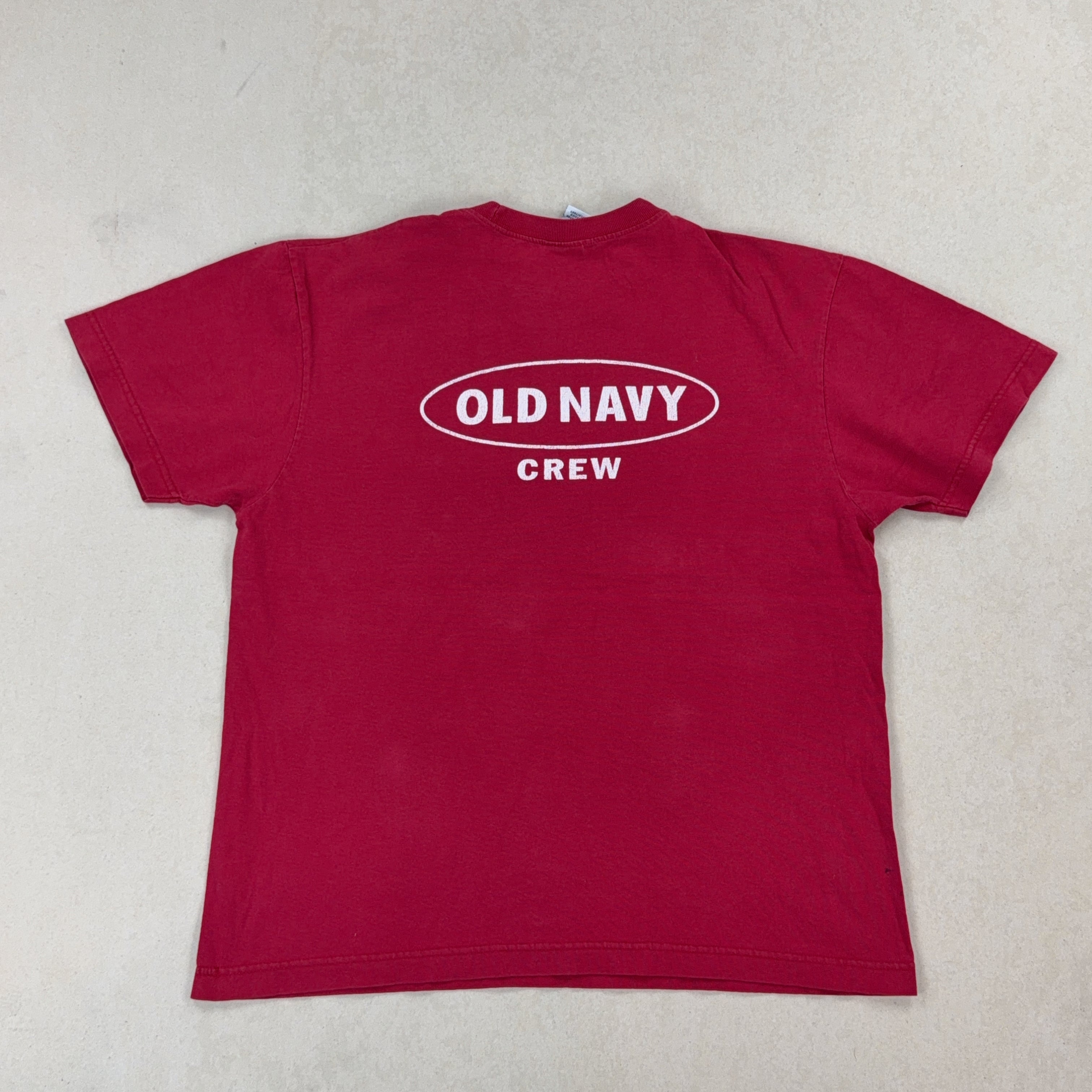 OLD NAVY RED TEE - SMALL
