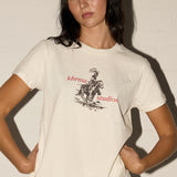 Offshore Tee - Blazing Saddles - Off White