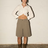 Suit Shorts - Stone Brown