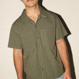 Slater Short Sleeve Shirt - Emerald Check
