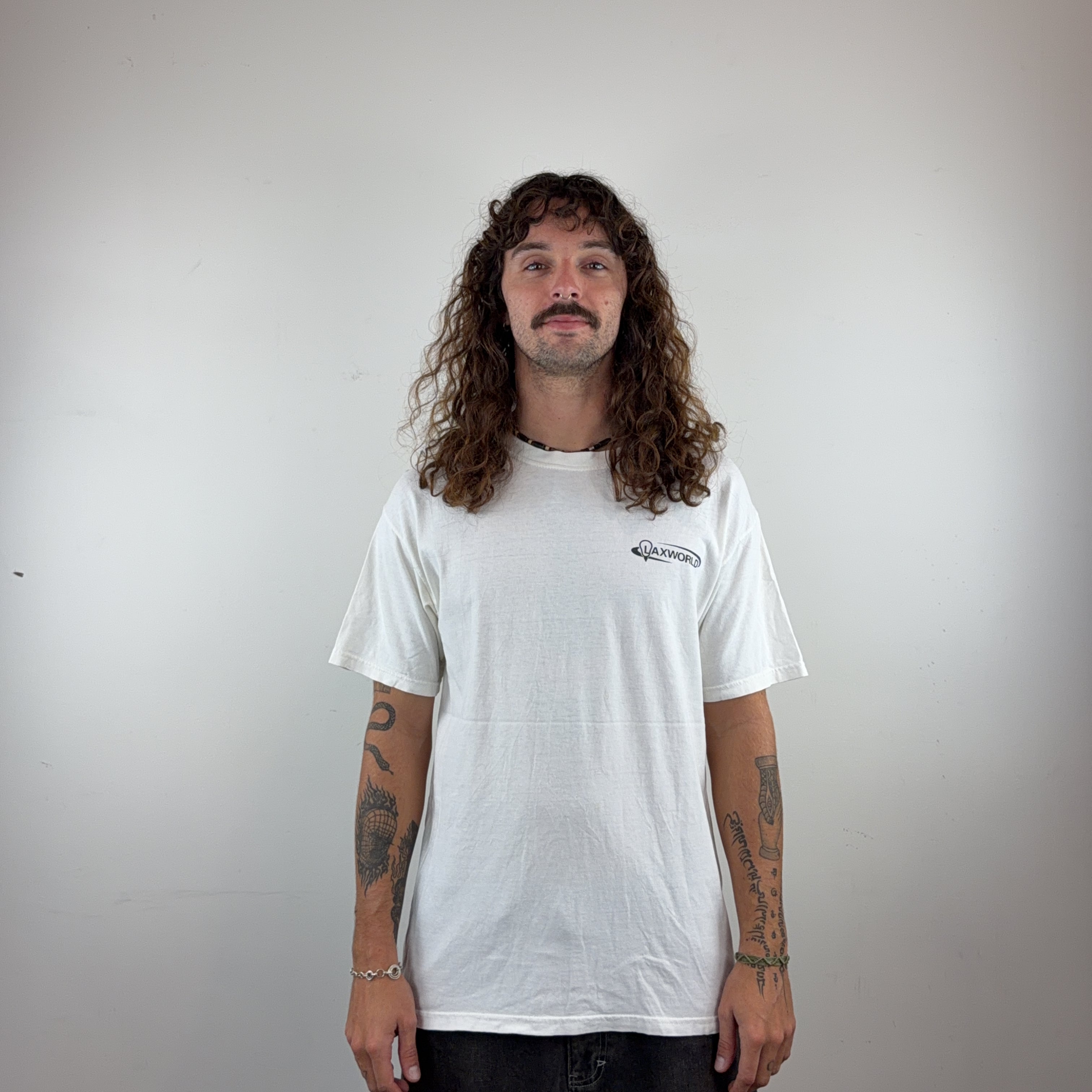 VINTAGE 'LAXWORLD' TEE - LARGE