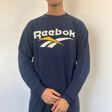 BLUE REEBOK CREW NAVY LARGE