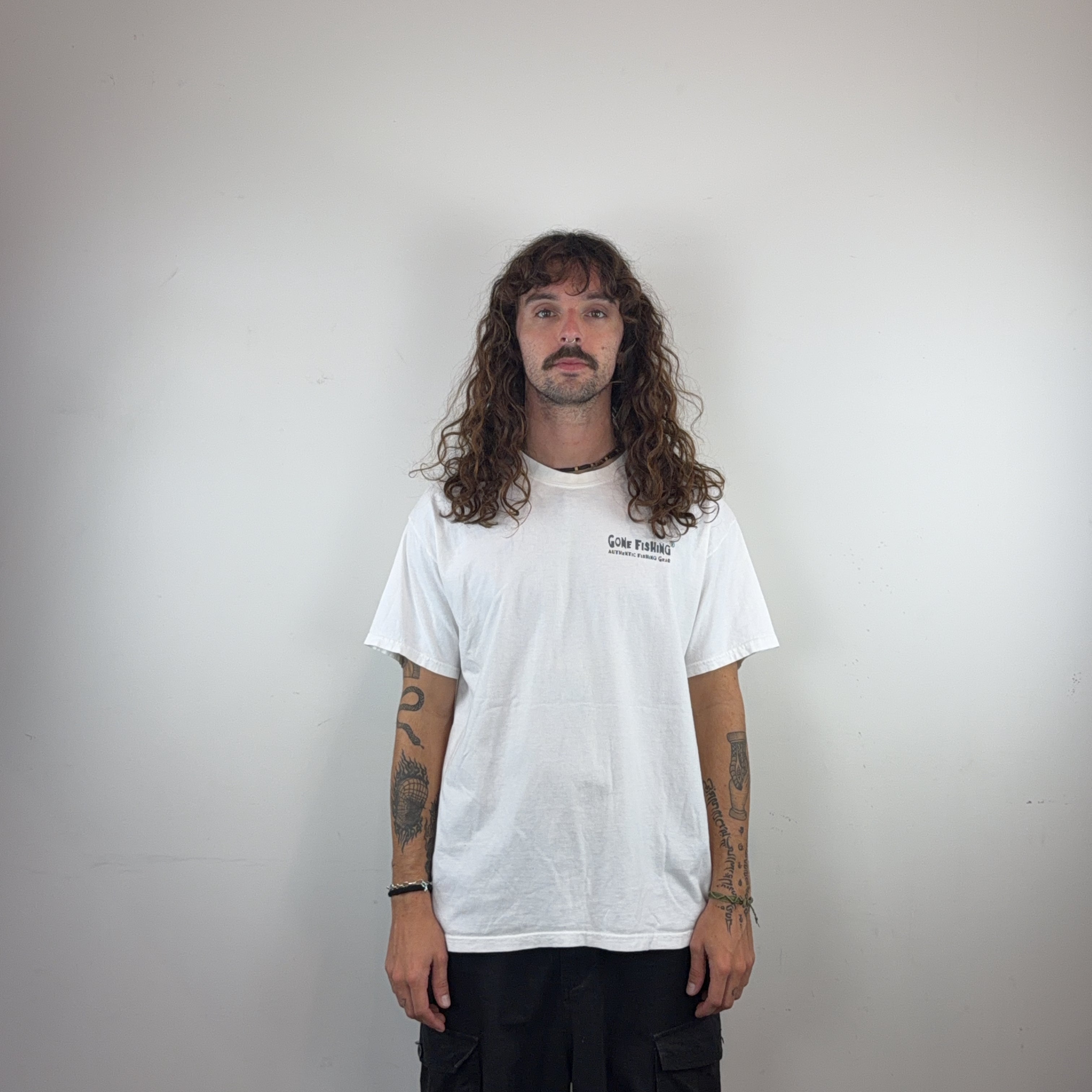 GONE FISHING TEE - MEDIUM