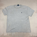 RALPH LAUREN GREY TEE - MEDIUM