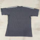 ADIDAS GREY TEE - LARGE