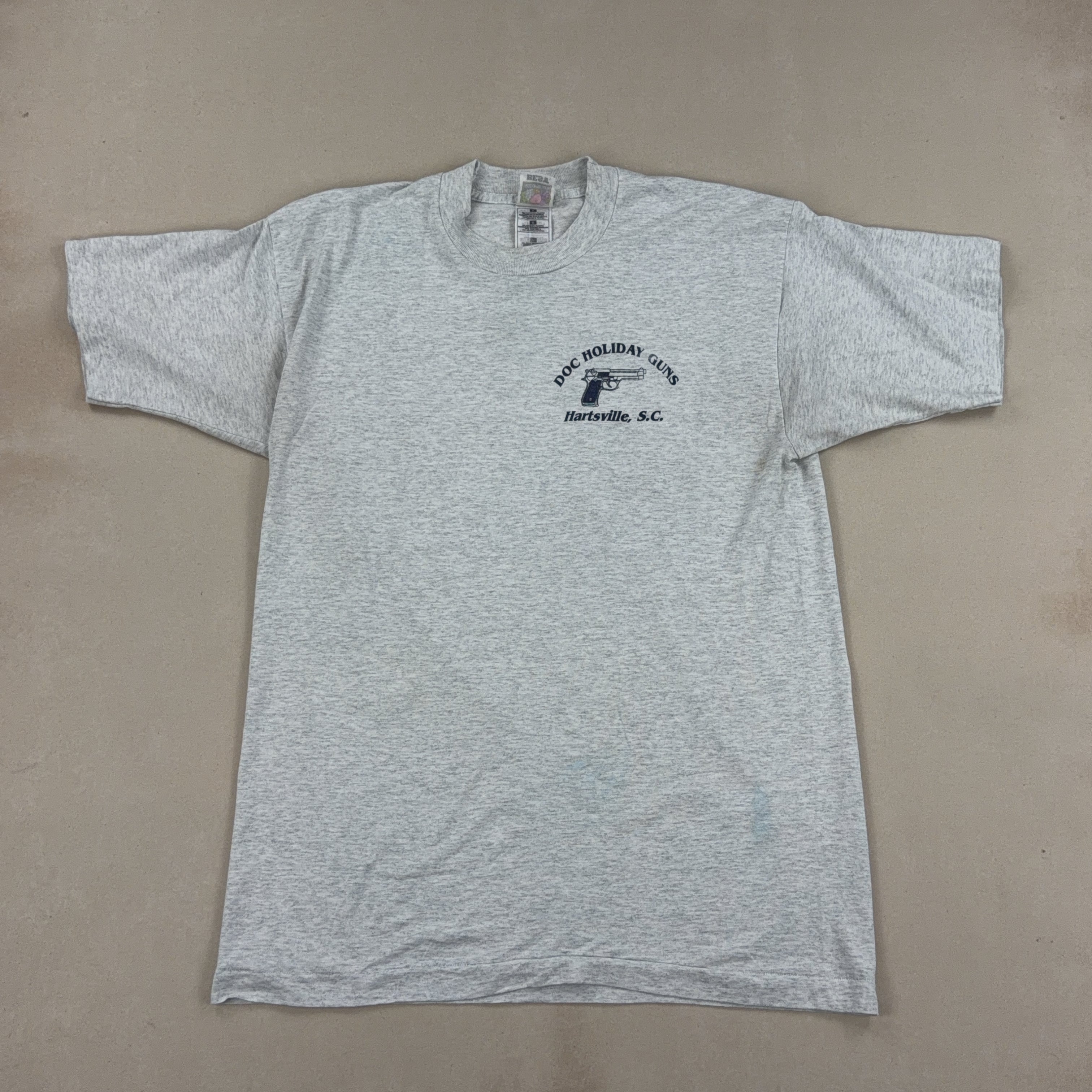 DOC HOLIDAY GUNS - HARTSVILLE, S.C. TEE - LARGE