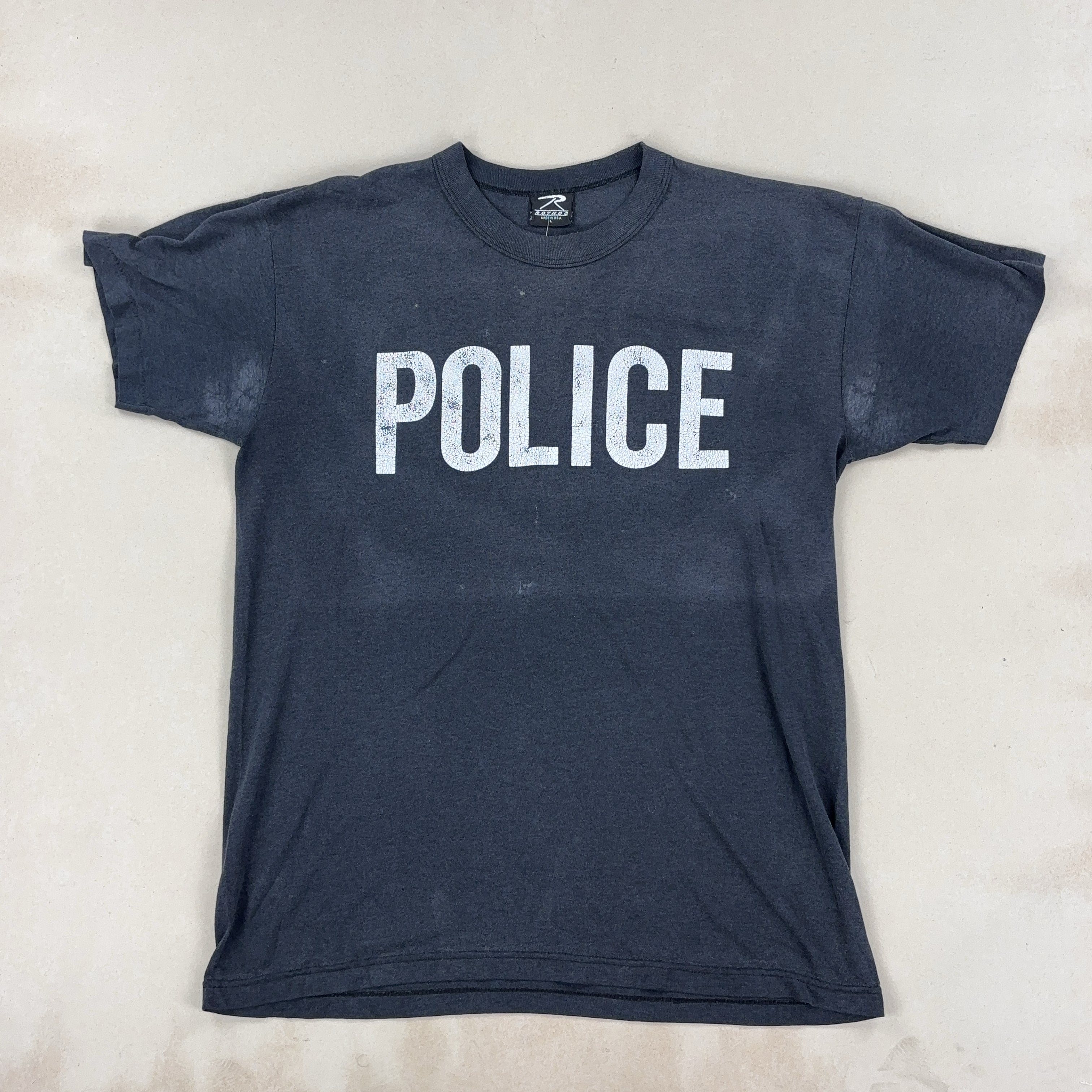 'POLICE' TEE - MEDIUM