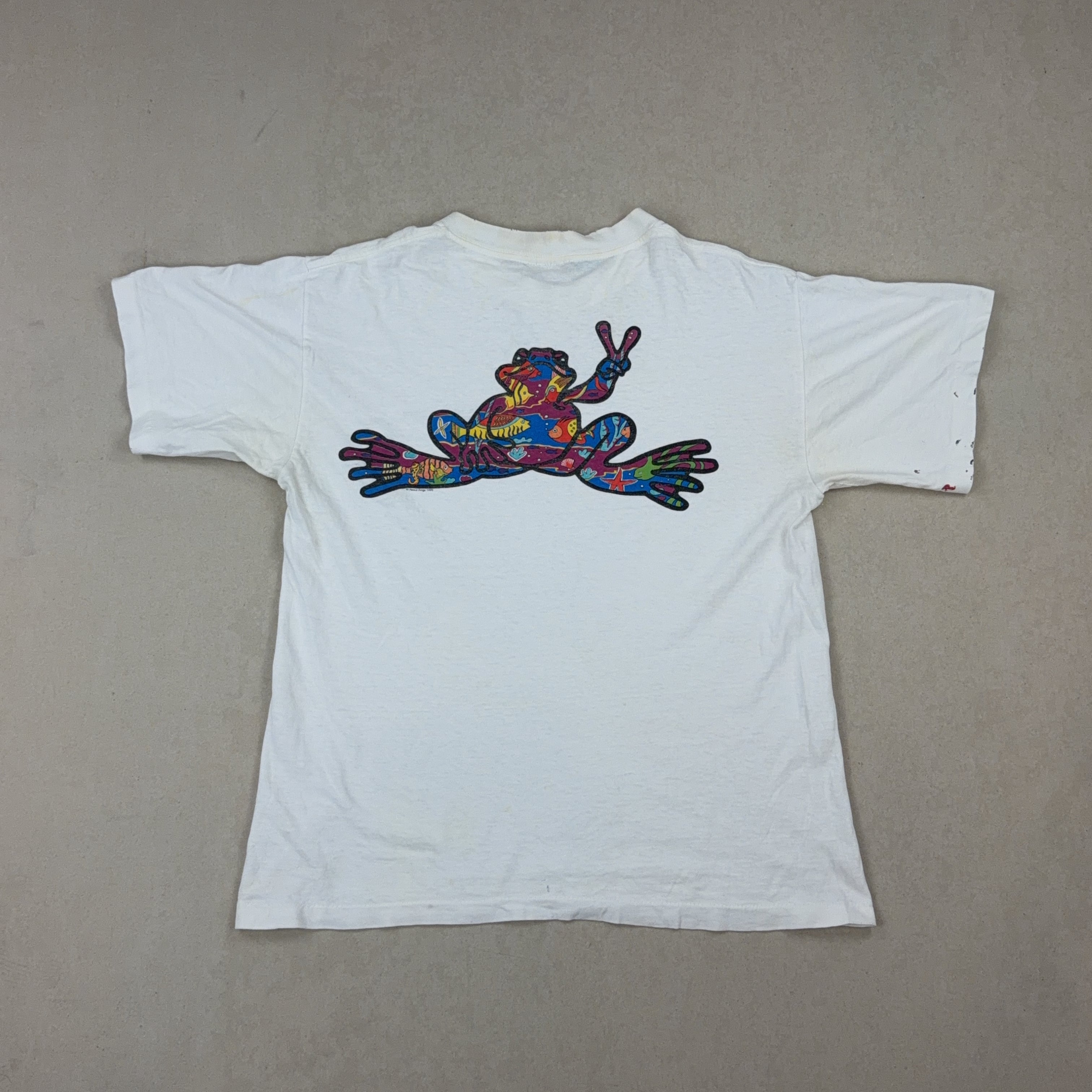 PEACE FROGS TEE - SMALL