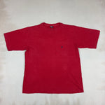 POLO RALPH LAUREN RED TEE - X LARGE