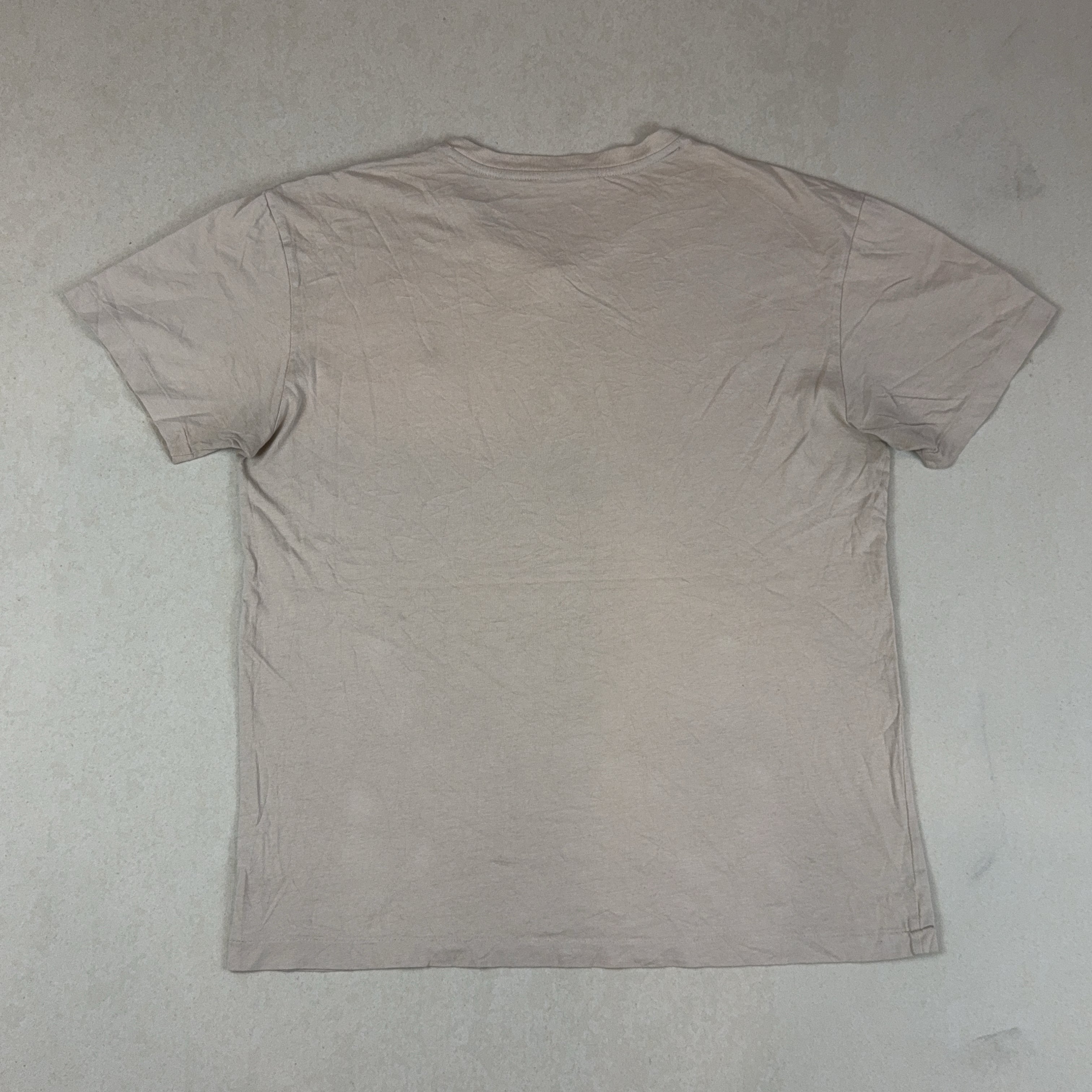RALPH LAUREN BEIGE TEE - MEDIUM