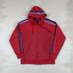 ADIDAS HOODED JACKET - MEDIUM