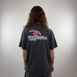 BLACK RIPCURL TEE - LARGE