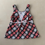 PLAID TANKINI - LARGE