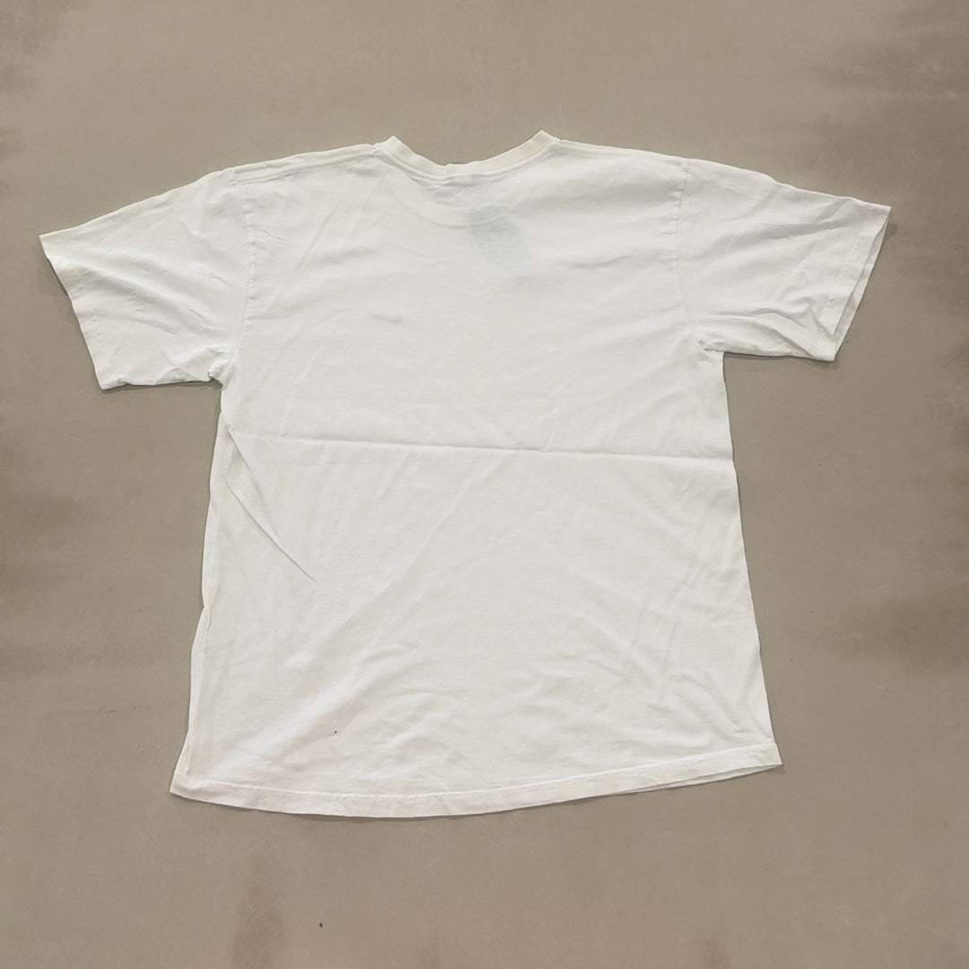 NIKE WHITE TEE - LARGE