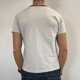 WHITE QUIKSILVER TSHIRT