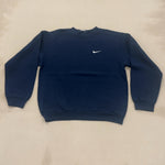 NIKE NAVY CREW - SMALL