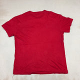 RALPH LAUREN RED TEE - MEDIUM