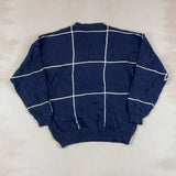 NAUTICA NAVY & WHITE KNIT - X LARGE