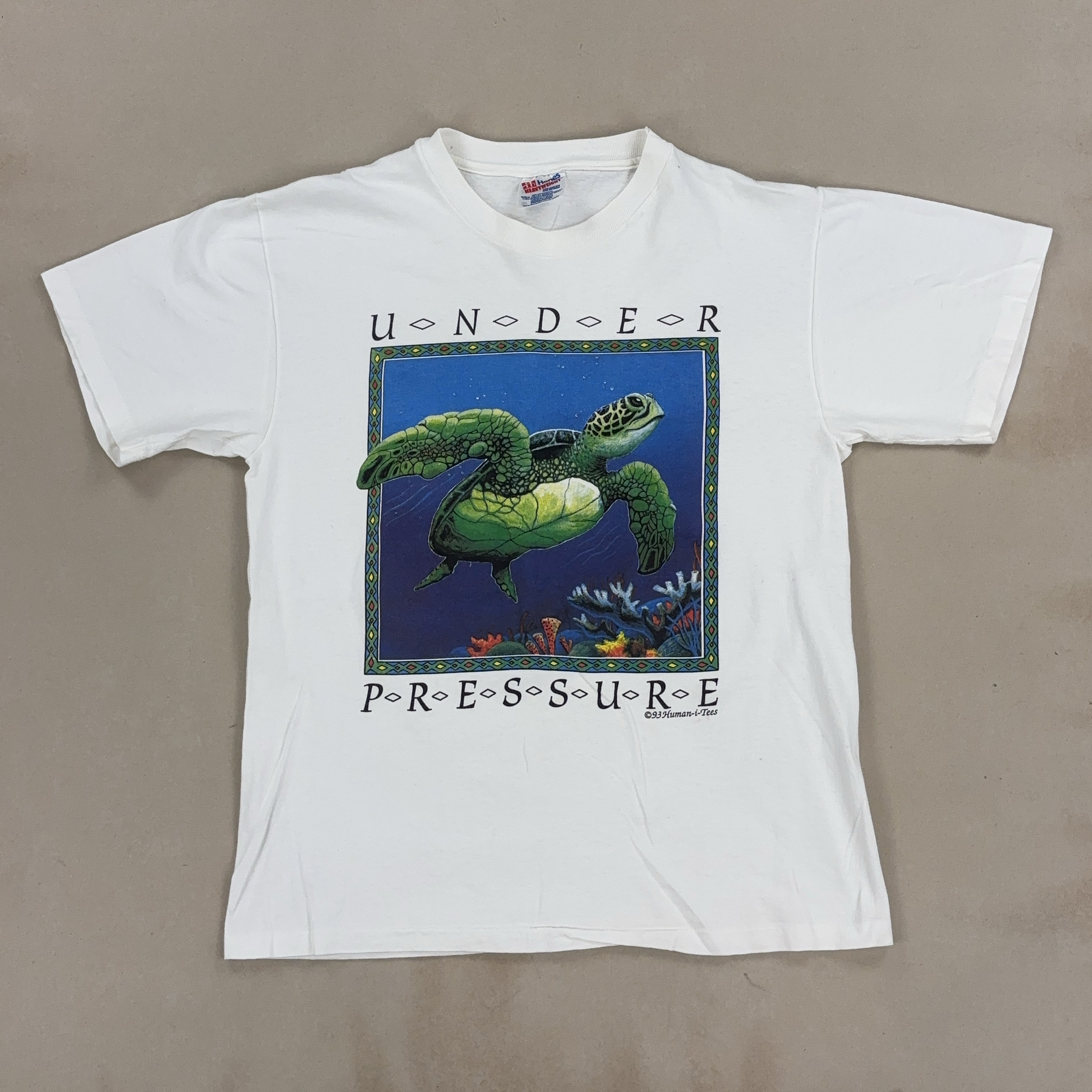 'UNDER PRESSURE' TEE - SMALL